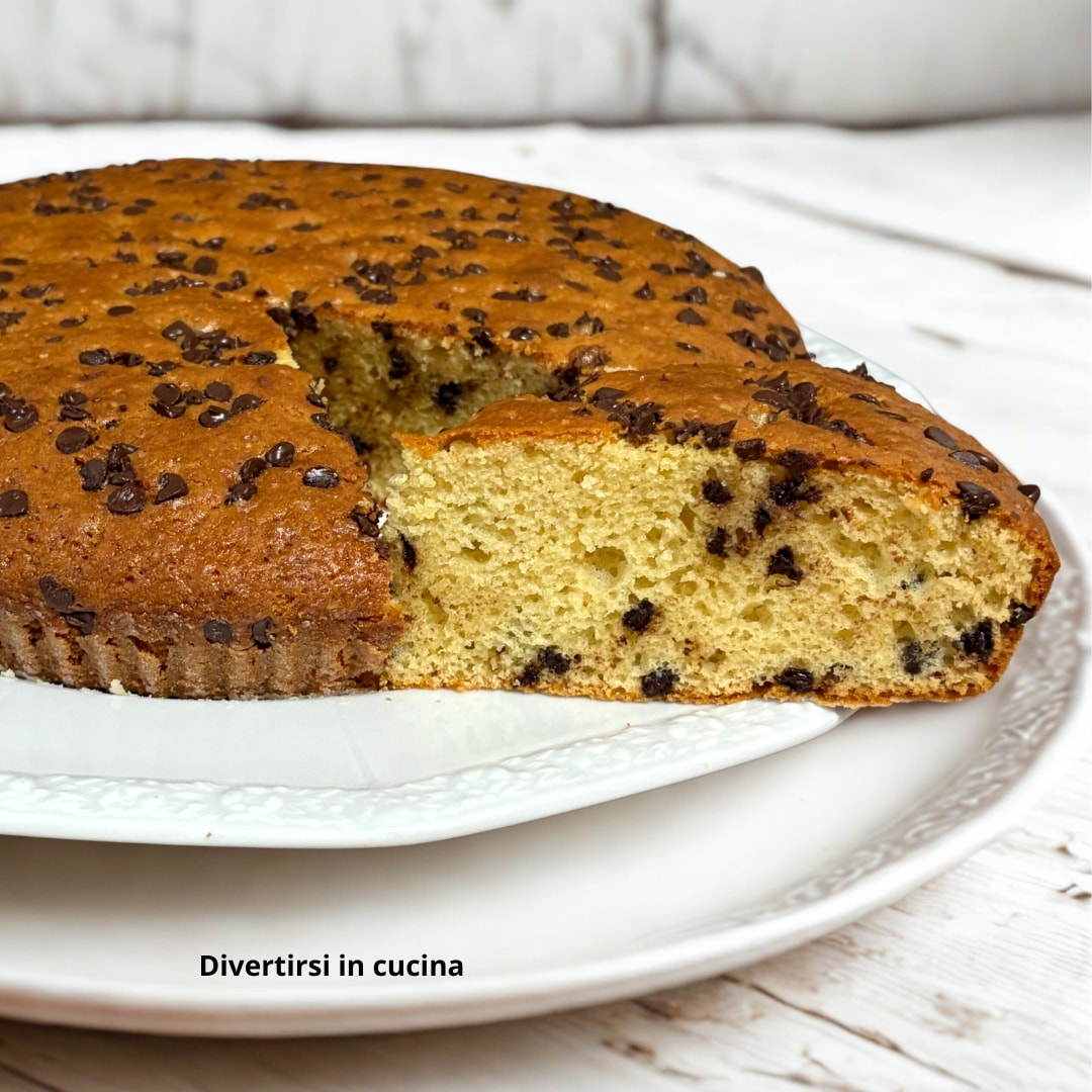 Tarta con harina de espelta