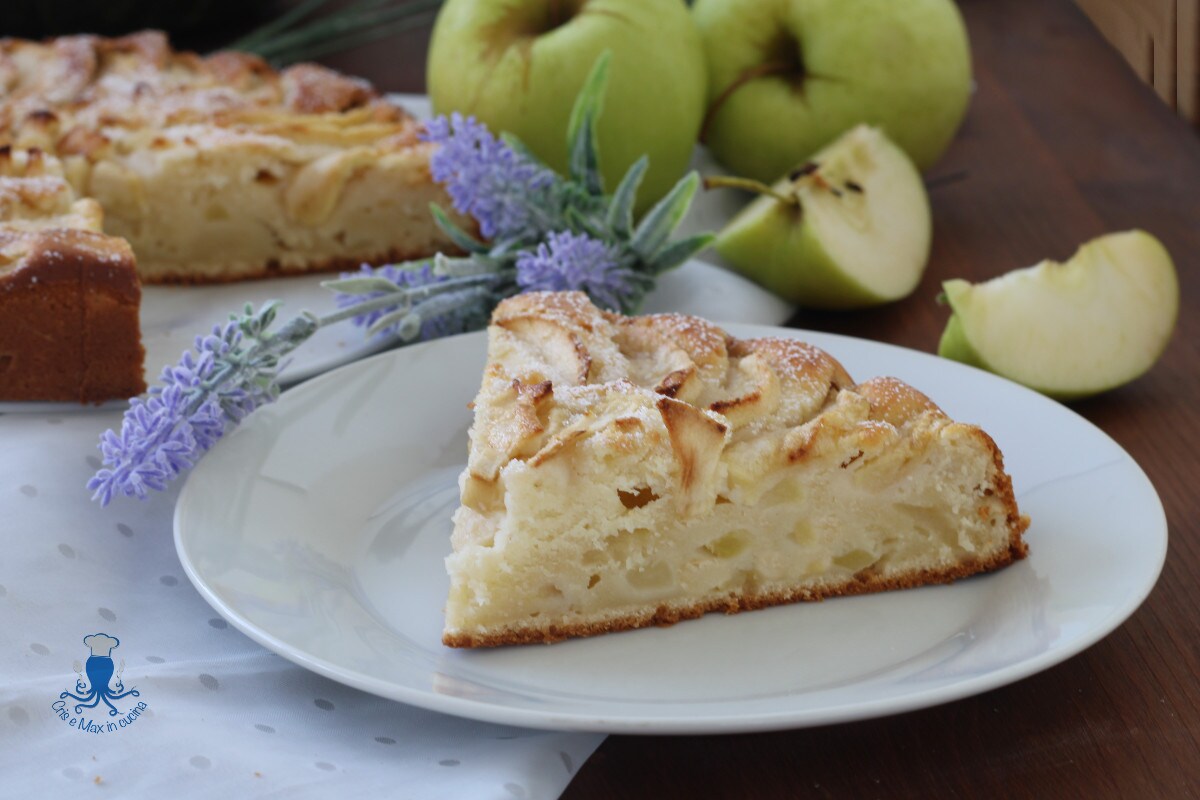 Tarta de manzana de Damiano Carrara, receta sin gluten.