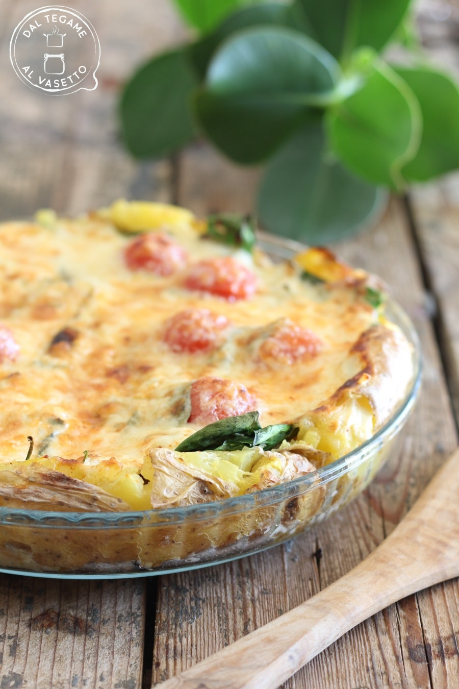Torta de patatas al microondas