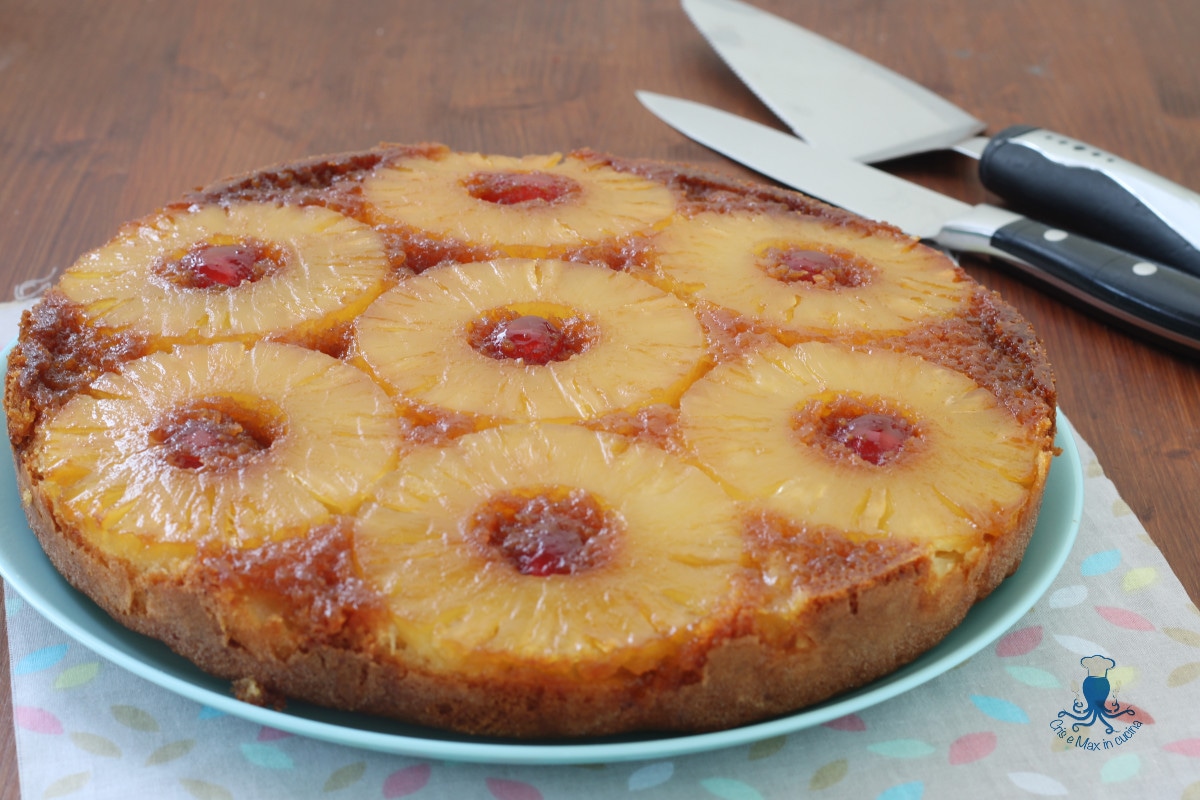 Tarta de piña al revés, receta de la abuela revisitada
