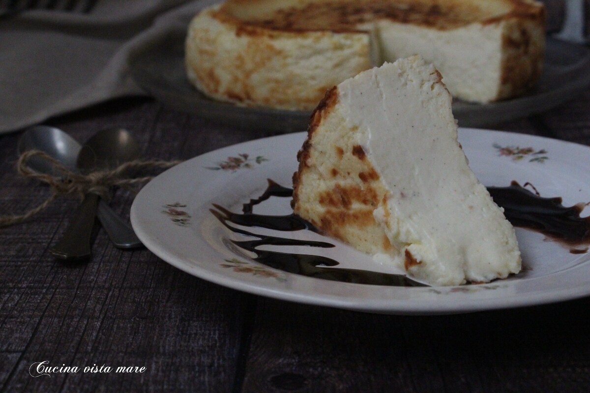 Tarta de queso San Sebastián