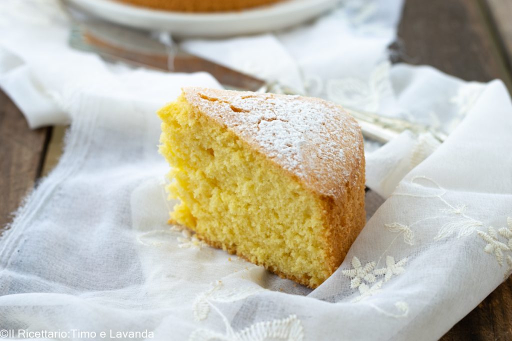 Tarta esponjosa para el desayuno
