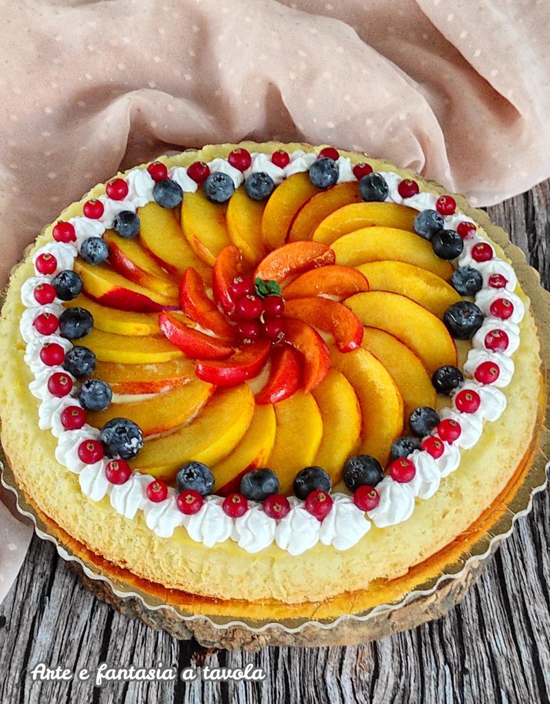 Tarta inteligente de frutas