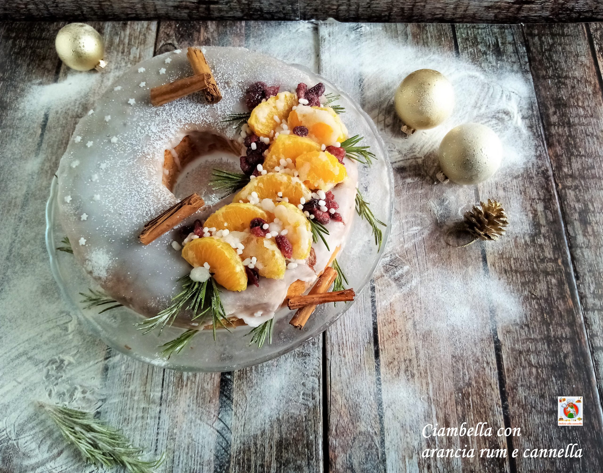 Rosca con naranja, ron y canela: el suave y aromático postre de las fiestas.