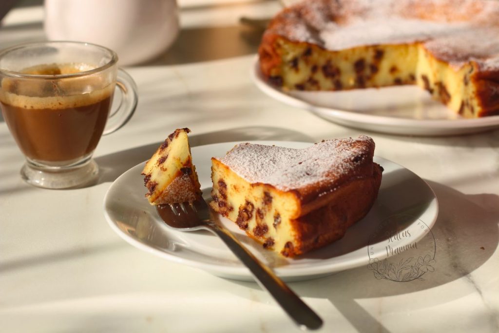 Tarta de Ricotta y Chocolate Cremosa que Cocinas en Freidora de Aire: ¡lista en bol!
