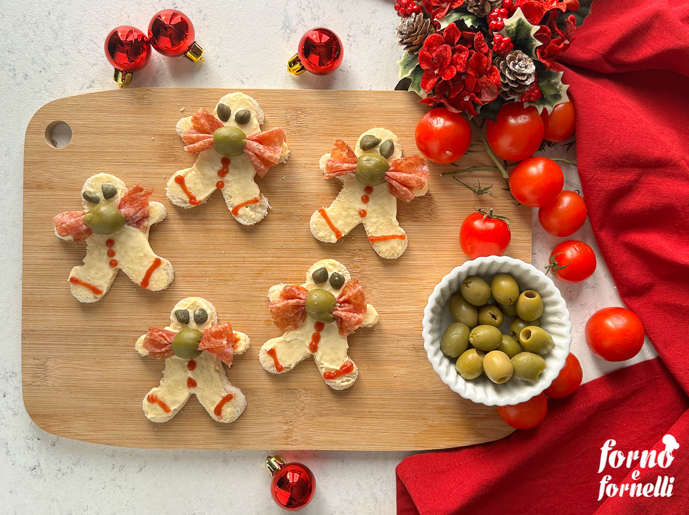 Tartitas muñeco de jengibre