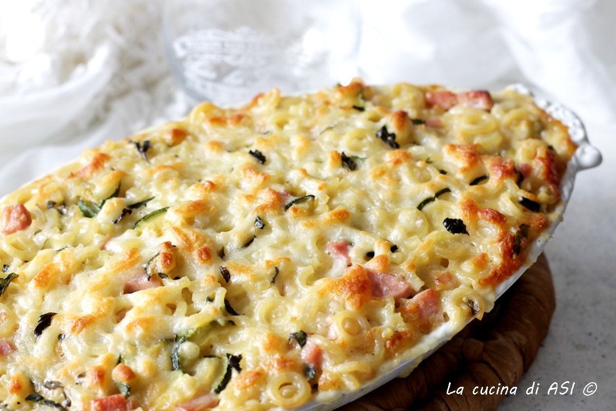 Timbal de anelletti en blanco