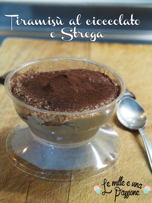 Tiramisú de chocolate y Strega