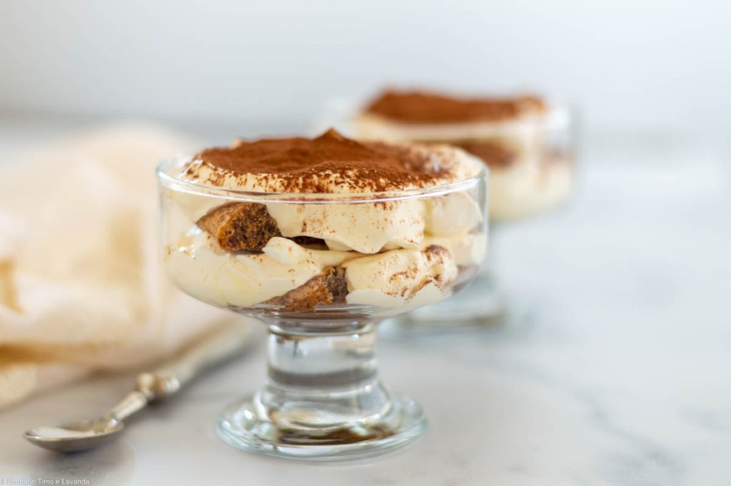 Tiramisú vegano