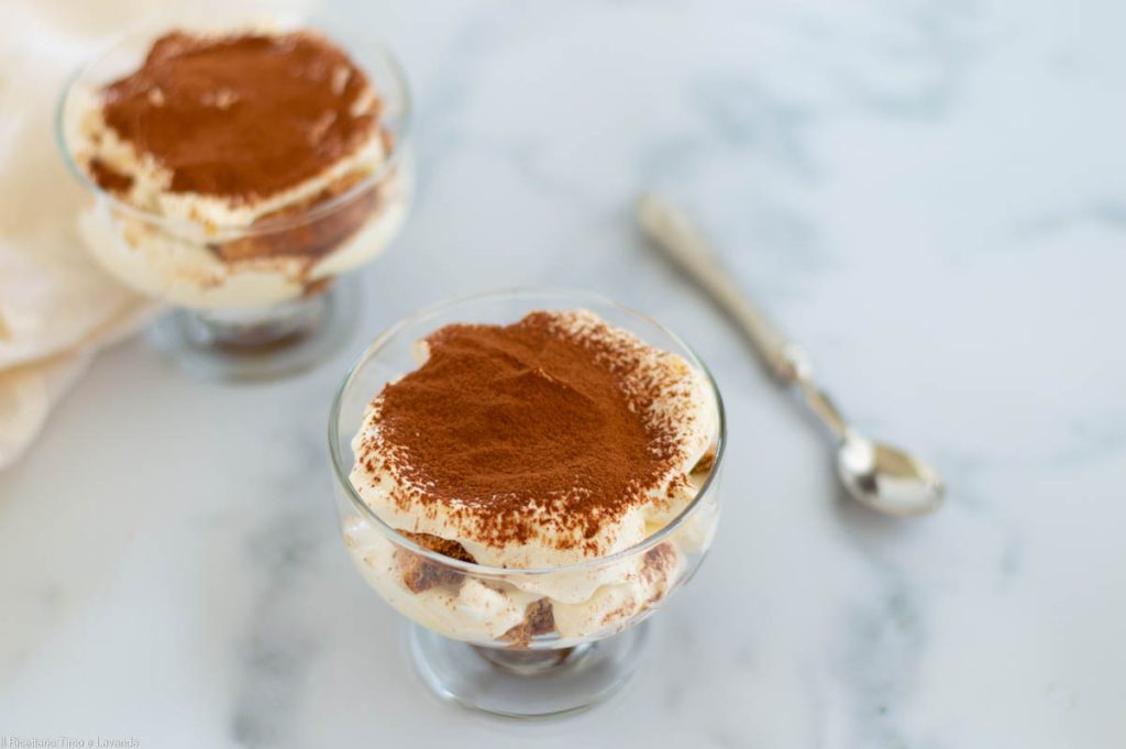 Tiramisú vegano
