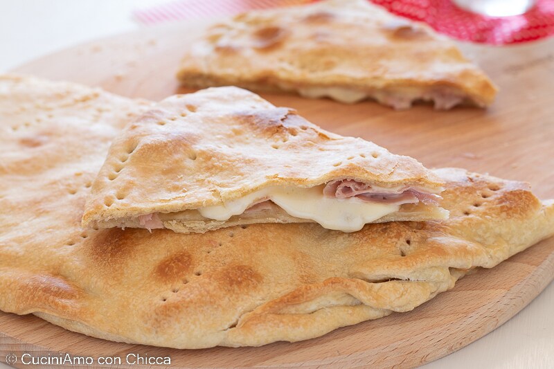 Torta salada con jamón sin levadura
