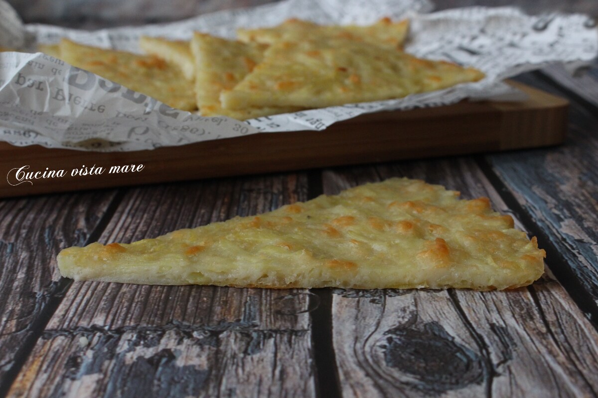 Tortita de patatas y halloumi