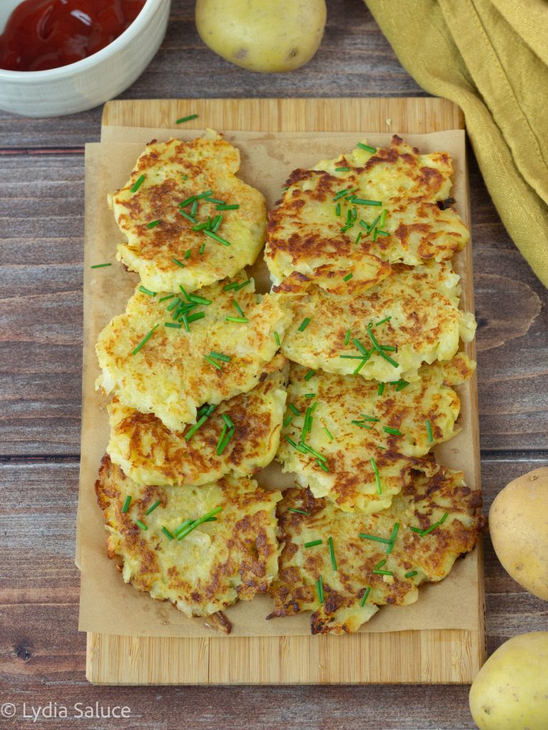 Tortitas de patata alemanas