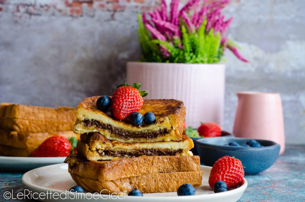 Tostadas francesas con Nutella