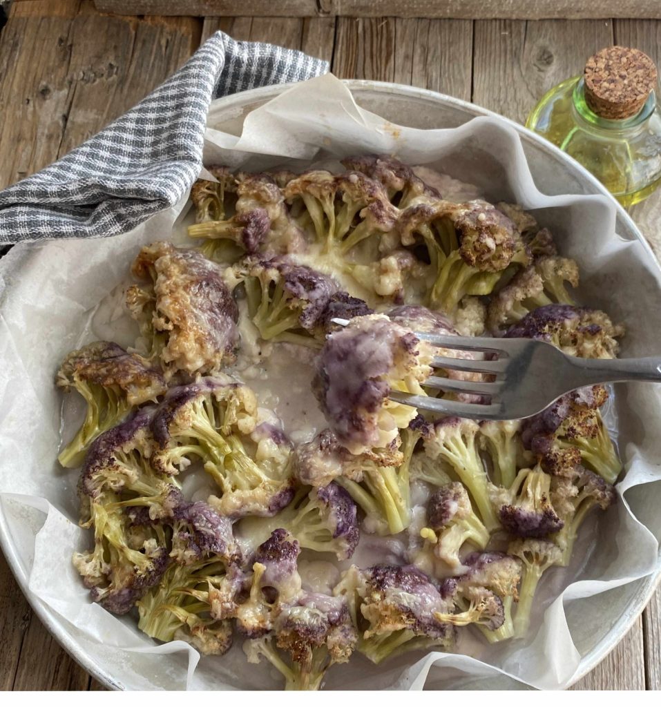 coliflor al horno