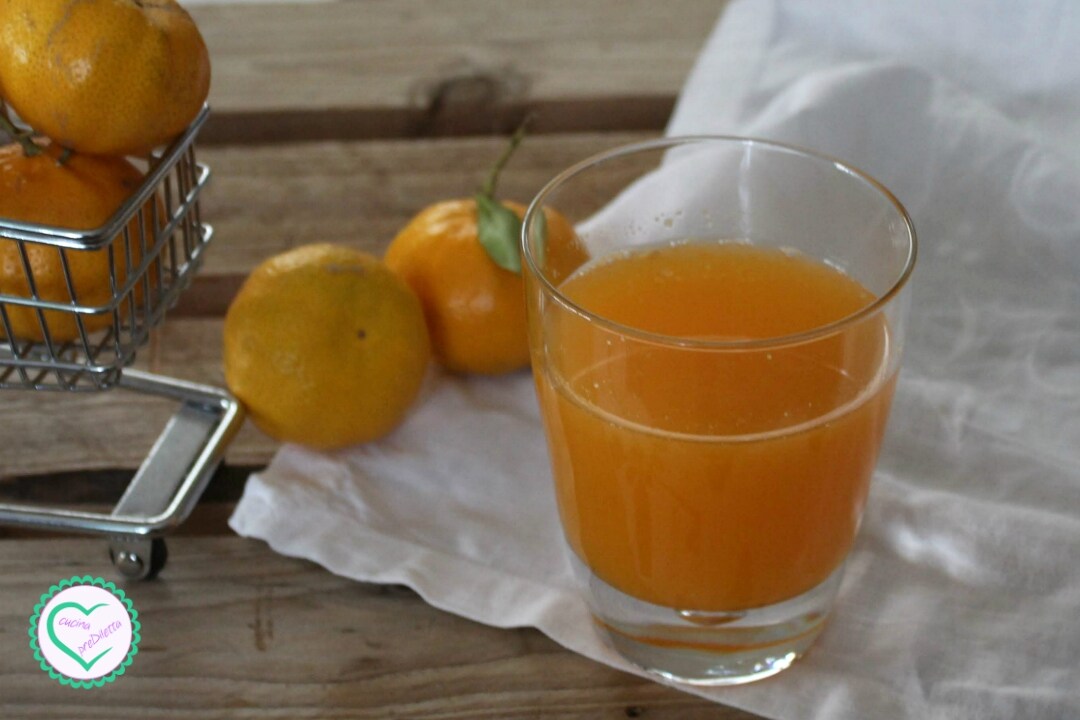 Zumo de mandarinas