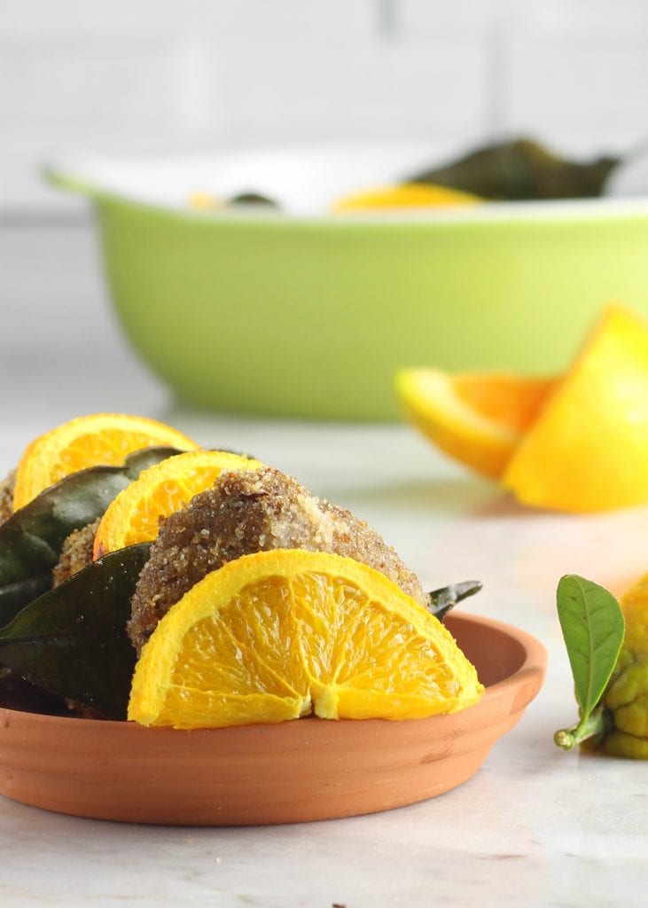 Albóndigas de cerdo a la naranja