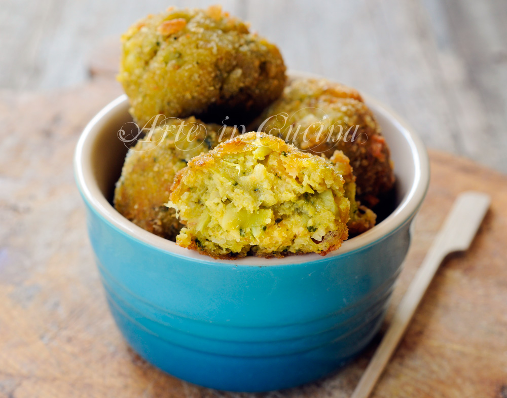 Albóndigas de brócoli y patatas receta fácil
