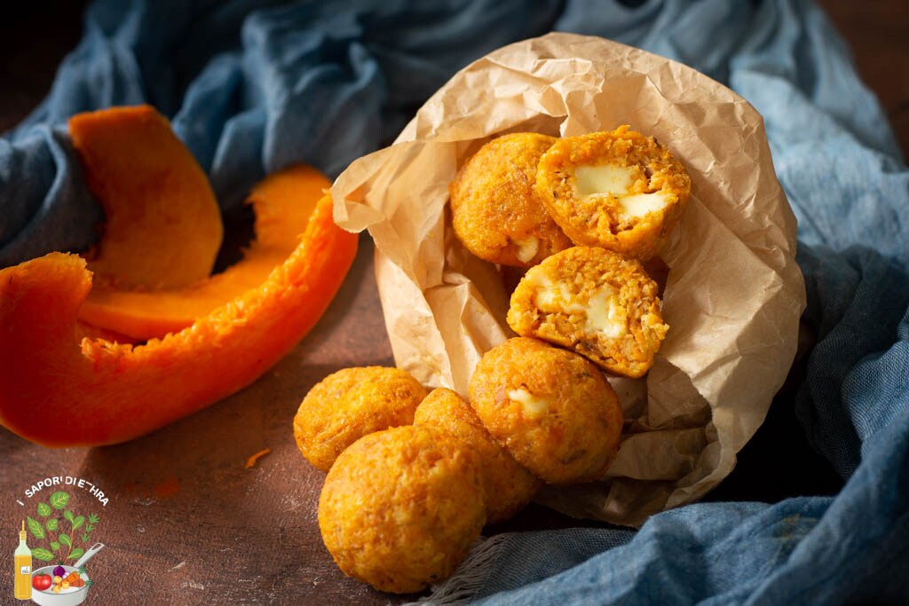 Albóndigas de calabaza y atún al horno fundentes