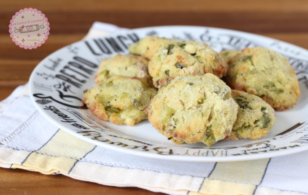 albóndigas con espárragos y ricotta