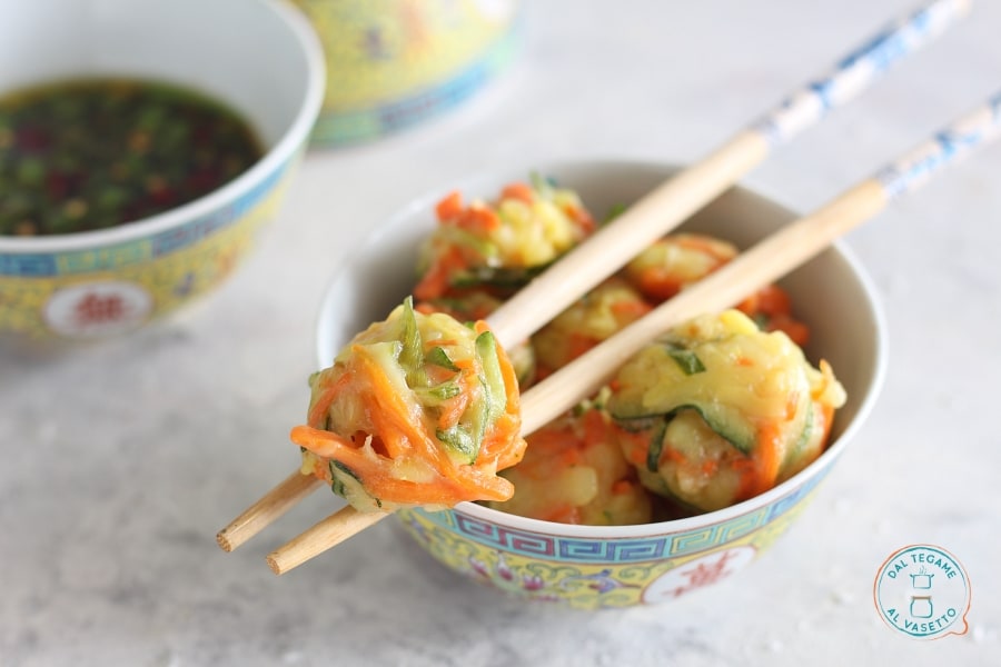Albóndigas de verduras al microondas
