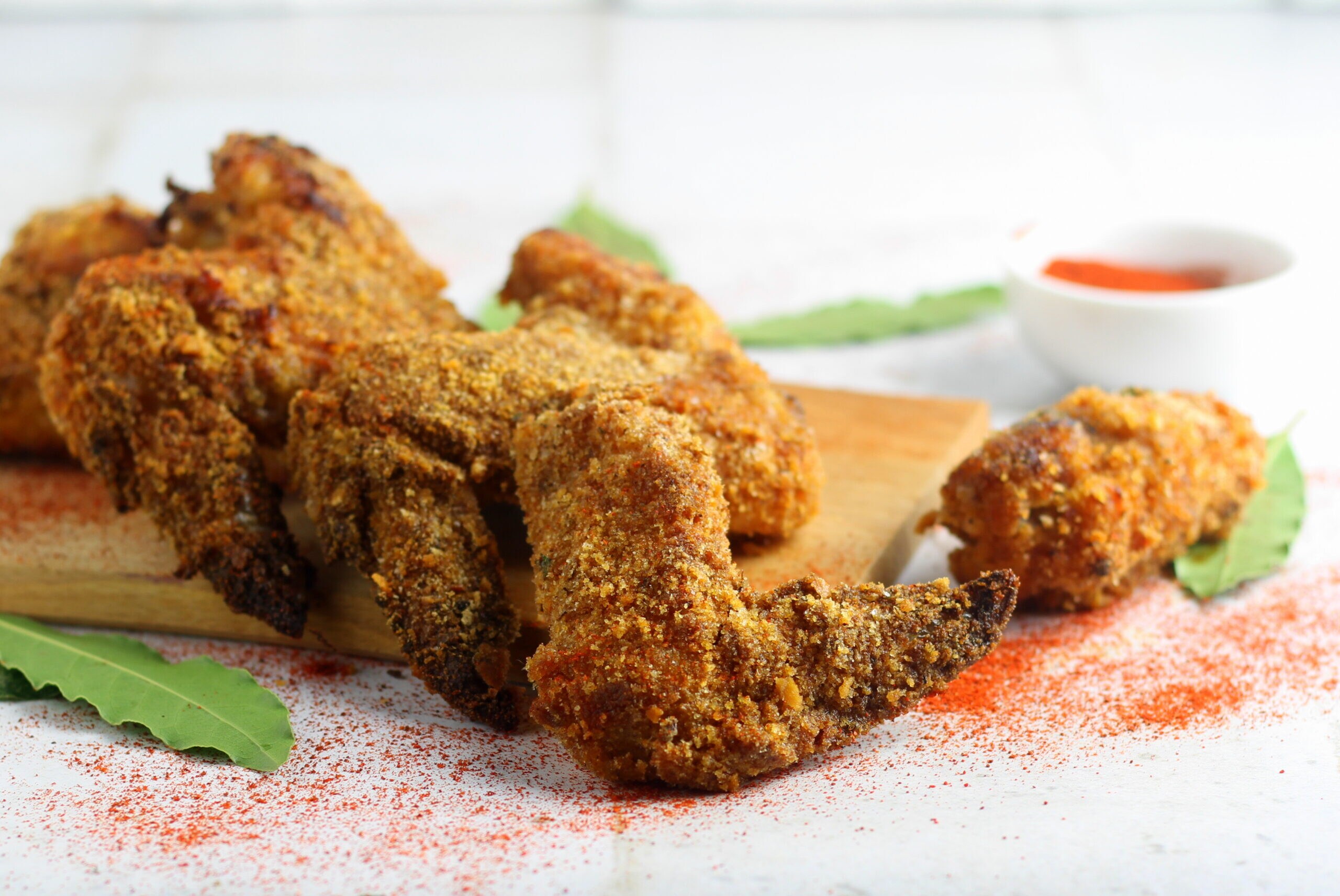 Alitas de pollo con pimentón ahumado