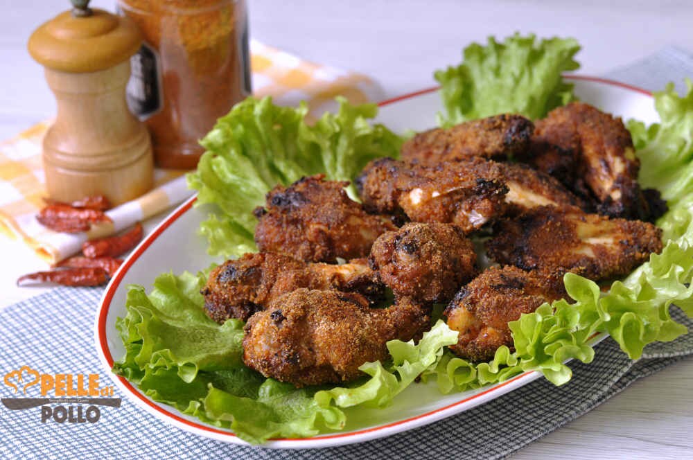 alitas de pollo al horno