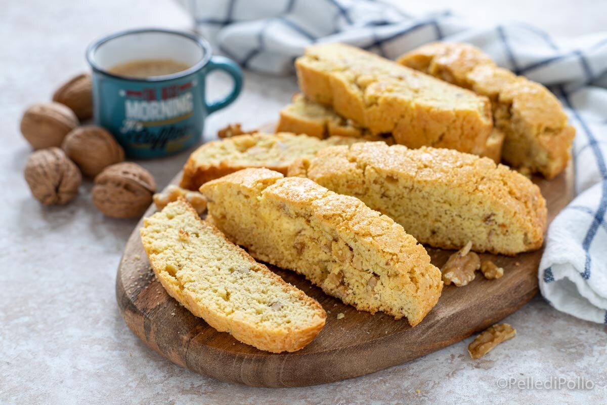 Biscotones rústicos con nueces