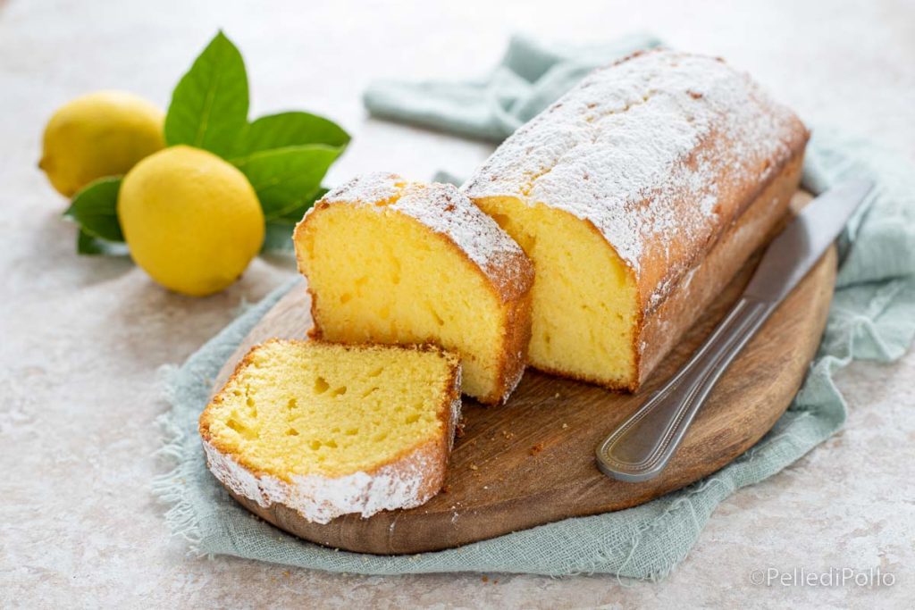 bizcocho de limón y nata