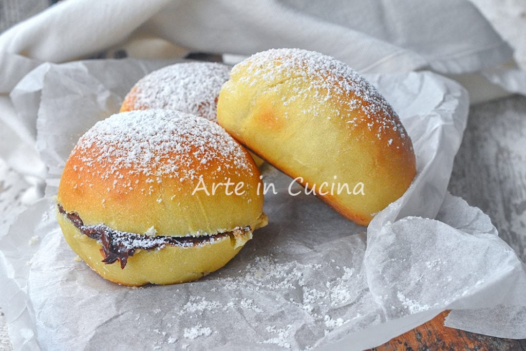 Bollos brioche de leche y miel sin mantequilla