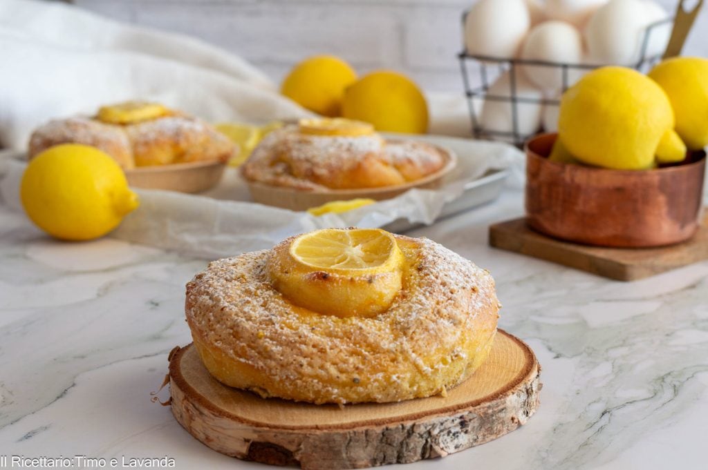brioche de limón suavísimas