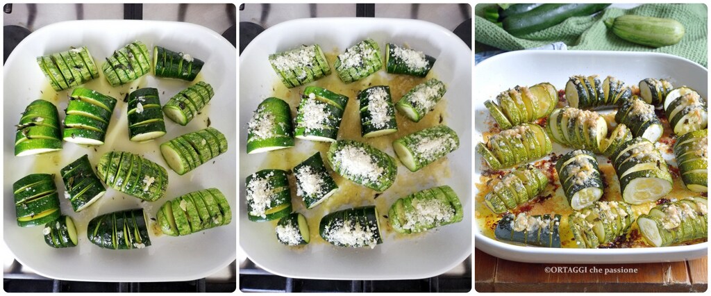 calabacines al horno RELLENOS