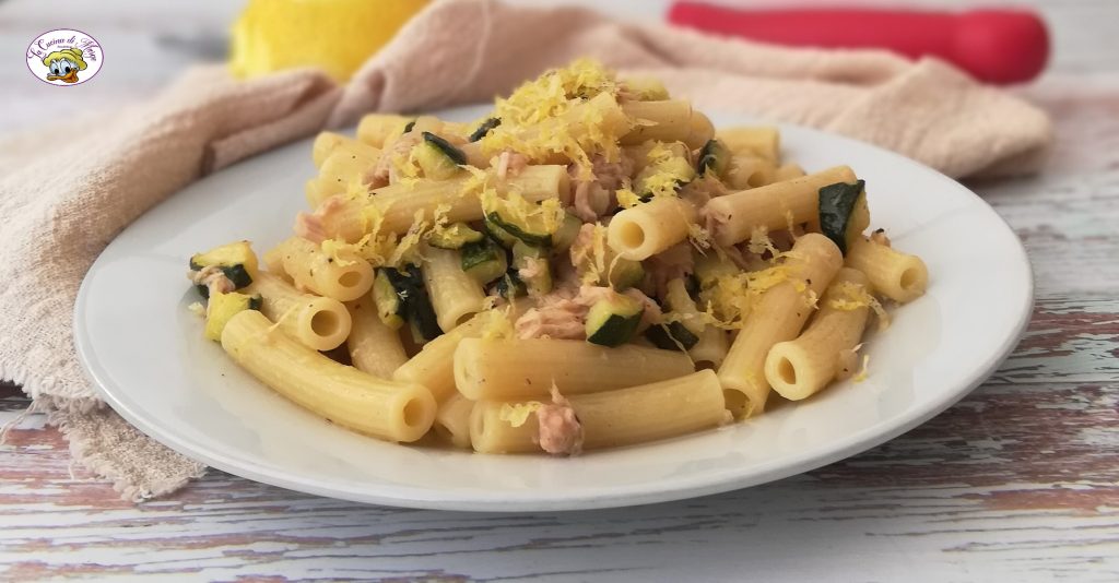 PASTA CALABACINES Y ATÚN