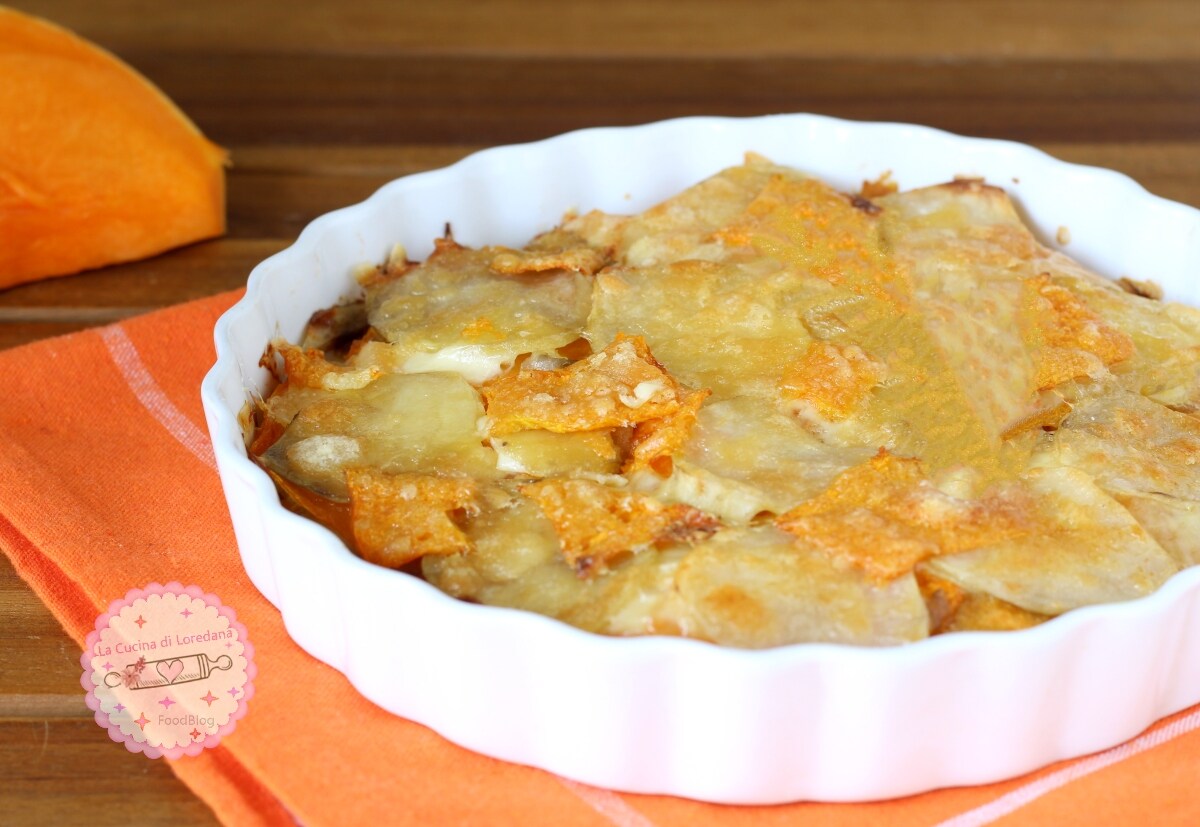 CALABAZA CON PATATAS AL HORNO la calabaza más rica que habéis probado
