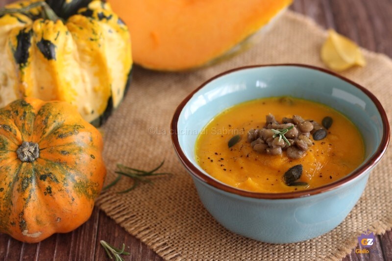 Crema de calabaza y zanahorias