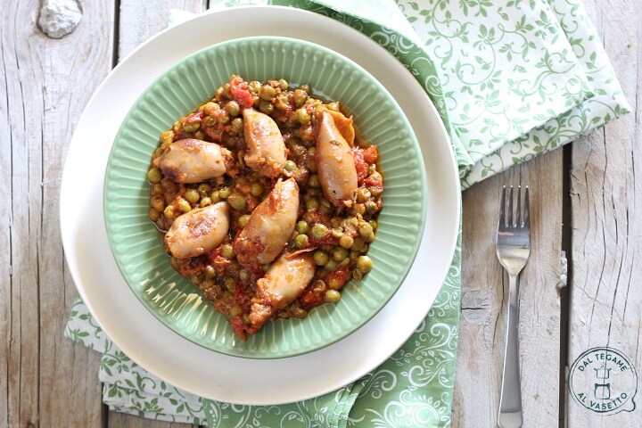 Calamares rellenos en slow cooker