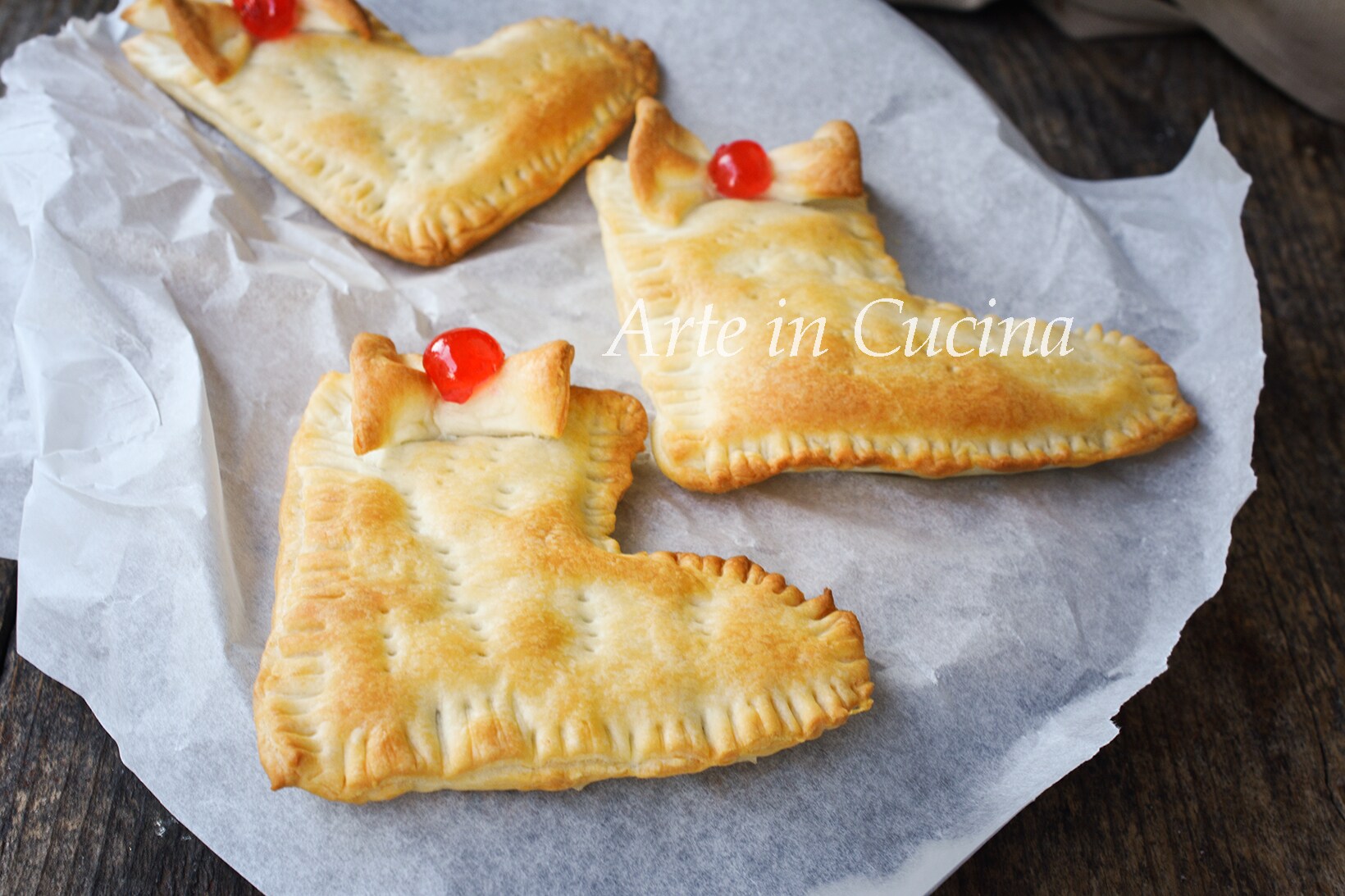 CALCETINES de HOJALDRE con NUTELLA