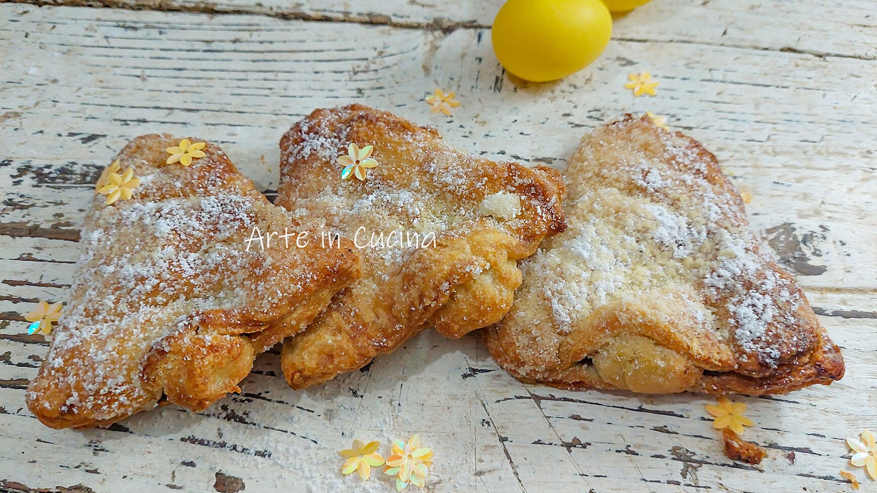 CAMPANAS de HOJALDRE con NUTELLA