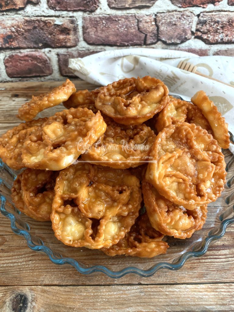 Cartellate pugliesi con miel en bimby