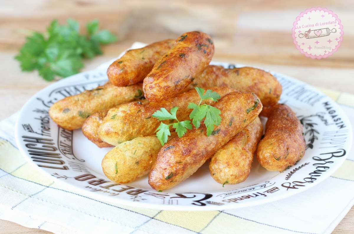 CAZZILLI DE PATATA la receta de las irresistibles croquetas de patata sicilianas