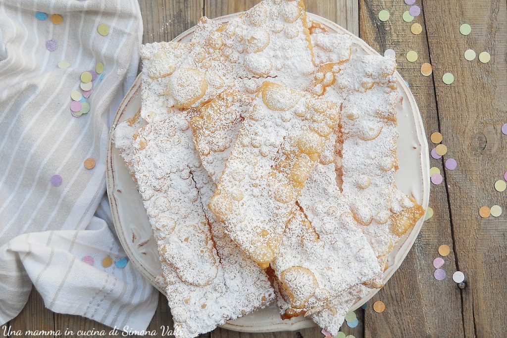 chiacchiere de sal de riso