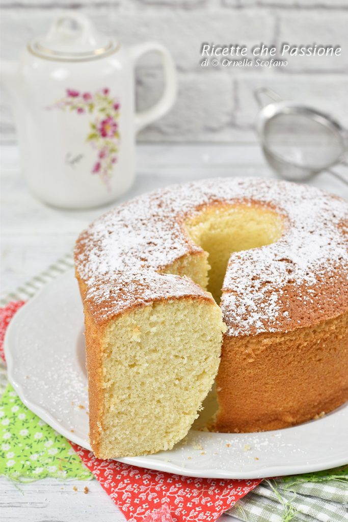 receta original chiffon cake