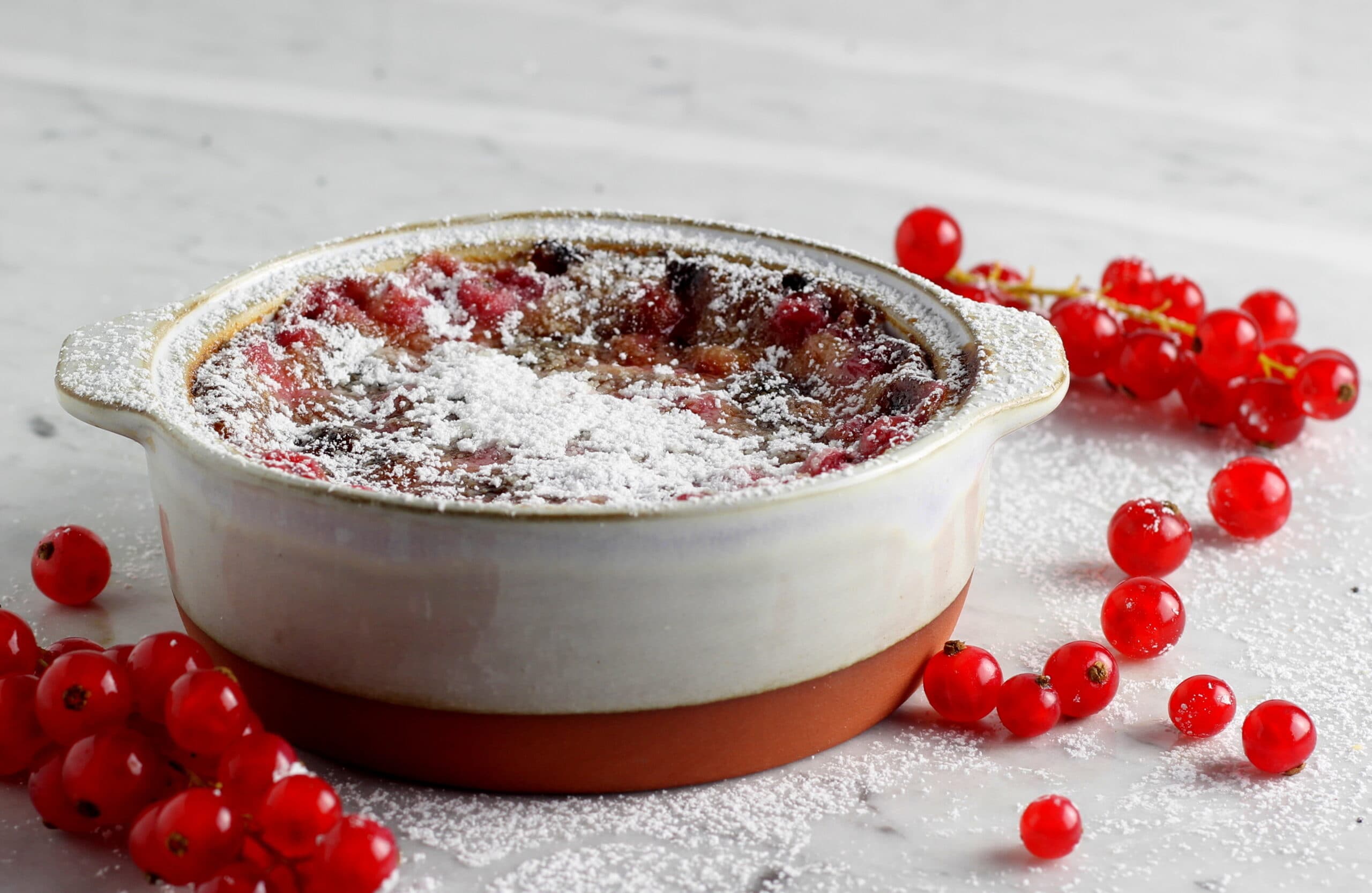 Dulce cremoso de grosella