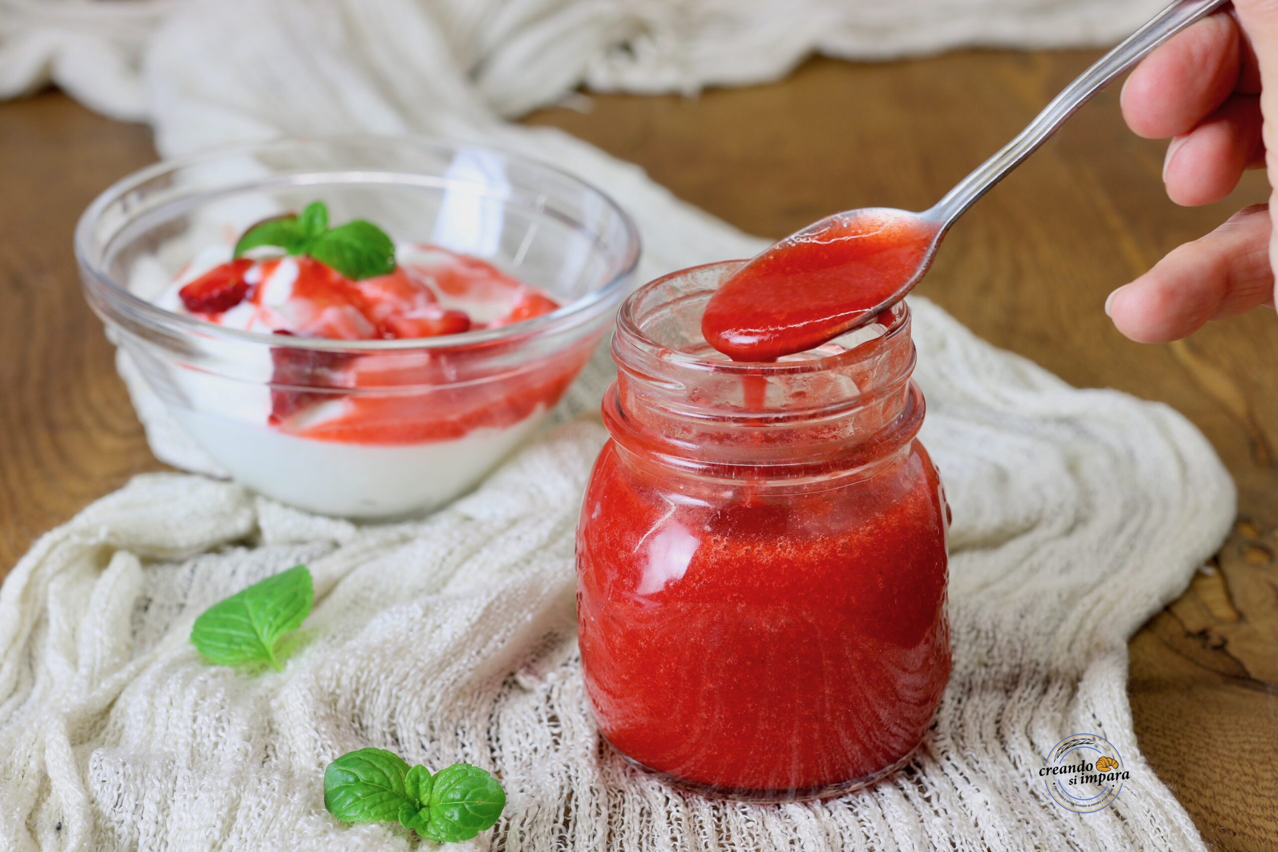 cobertura de fresas
