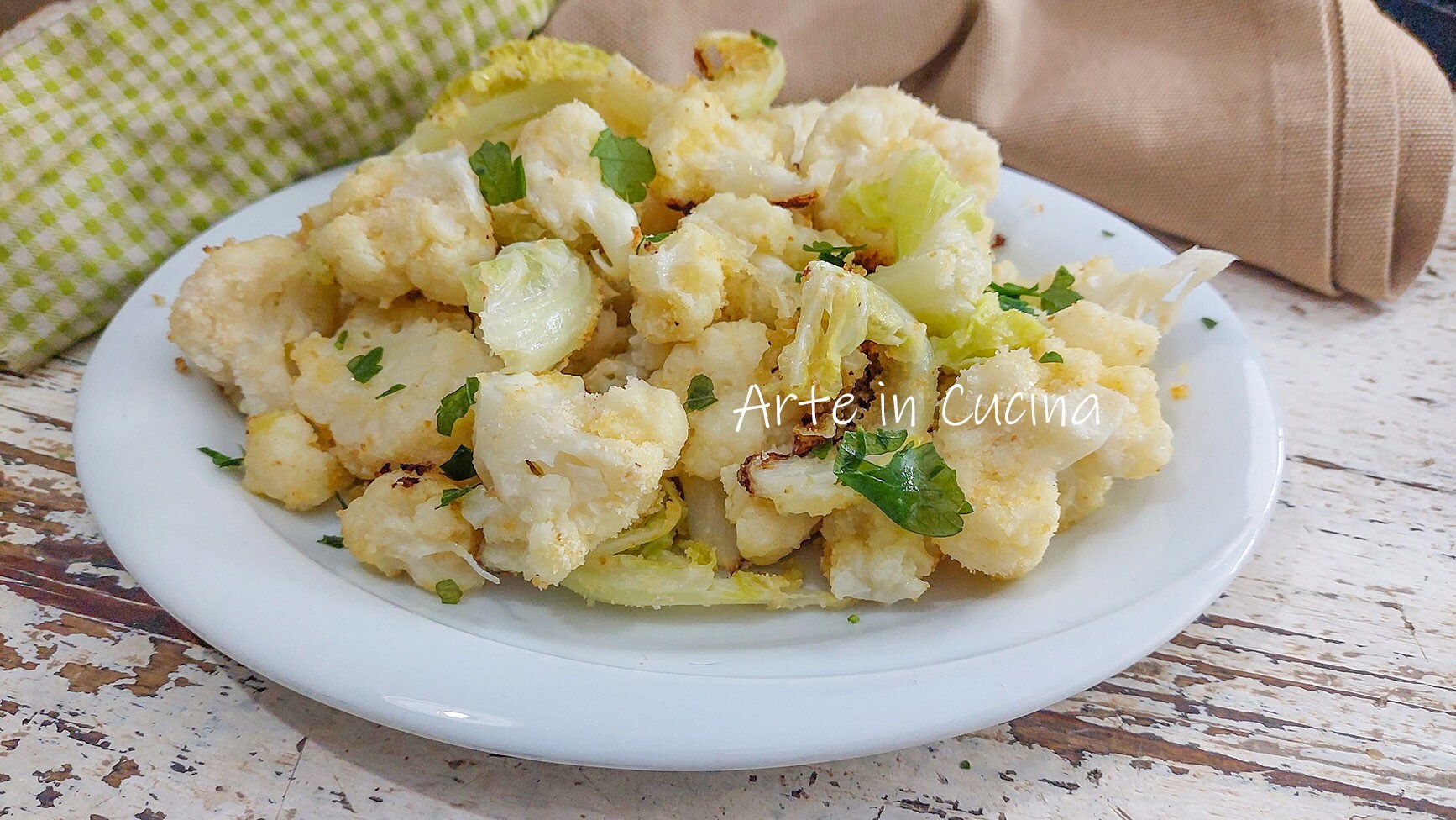 COLIFLOR SALTEADA GRATINADA