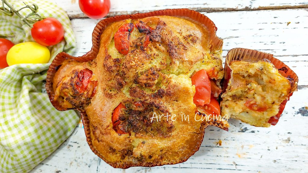 COLOMBA al PESTO tarta salada rápida
