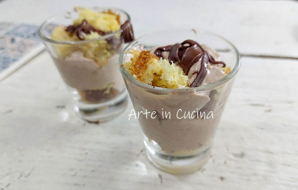 COPITAS de PANDORO y NUTELLA