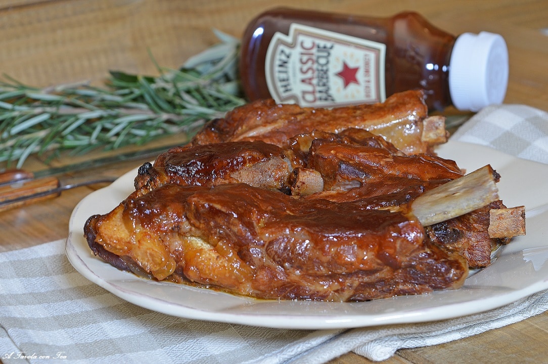 RECETA COSTILLAS DE CERDO SABOR BARBACOA