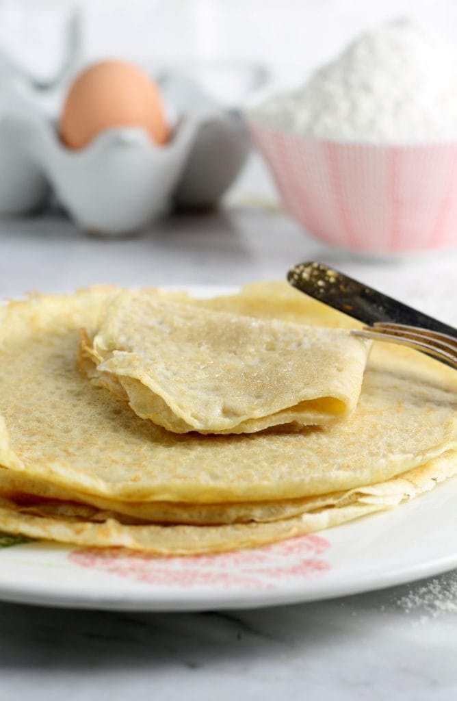 Crepes dulces y saladas procedimiento