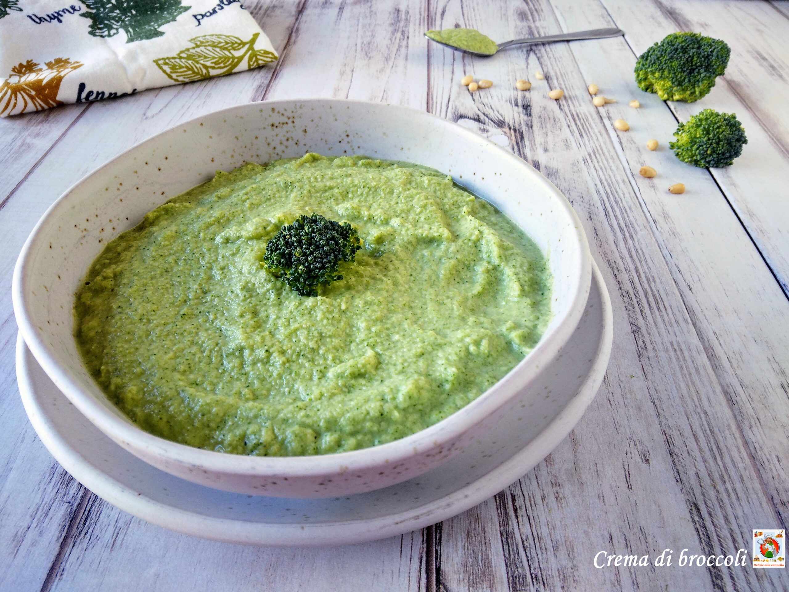 Crema de brócoli